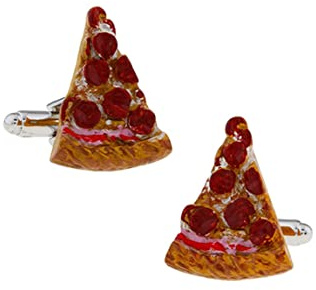 Manschettenknöpfe Unendlich, Silber Manschettenknöpfe Unendlich Pizza Hochzeitsgeschenke für den Bräutigam