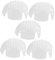 KONTONTY 5Pcs Bump Cap Insert Liners for Safety Hats and Baseball Caps Lightweight Breathable Hard Hat Inserts for Outdoor Workers in Low-risk Environments