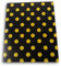 Smiley Face Portfolio-Ordner - 3-Loch mit 2 Taschen Ordner - 9,5 x 11,5 Zoll