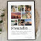 Elbeffekt Freundin Geschenk Weihnachten - Personalisiertes Fotogeschenk auf Holz - Geburtstagsgeschenk Freundin, Freundin Geschenk, Geschenke Für Freundin, Beste Freundin, Geschenk Freundin, 8 Bilder
