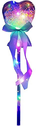 Bacchetta per bambini, bacchetta giocattolo con luci a, bacchetta luminosa per bambini, divertente accessorio di scena per bambini, regalo di compleanno per