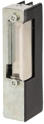 Miratic Gache Electrique Asymétrique Droit 12 V Alimentation 8-14 V AC/DC Serrure Portillon Exterieur Pour la Porte Droite Installation Intérieure et Extérieure (sans mémoire, sans verrouillage)