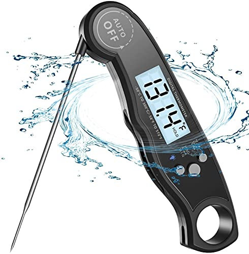 VIRAZE Termometro Alimentare Digitale, termometro Digitale for Lettura istantanea, termometri da Cucina Ultra-Veloce Impermeabile