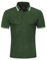 Djtnzdm Mens Cotton Polo Shirt Short Sleeve Striped Performance Golf Tennis Polo for Men Breathable Basic Summer Pique Tops Army Green 2XL
