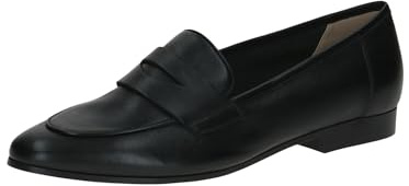CAPRICE Damen Slipper aus Leder Elegant, Schwarz (Black Nappa), 36.5 EU