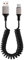 EUZUXU Cable en Espiral USB C, C a USB A, Transferencia de Datos de Carga de Primavera Compatible, Cable USB C para Android Auto Galaxy S24 Ultra S23 FE S22 S21