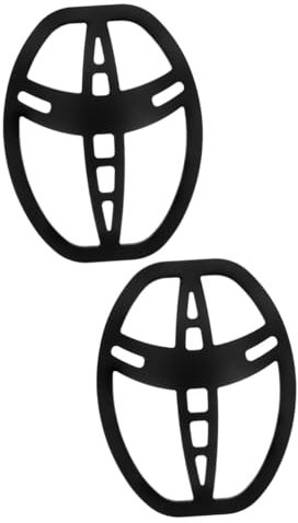 Milisten 2stücke Metalldetektor Spulenschutz Tragbare Abdeckung Für Verschiedenen Modelle Einfache Installation Optimaler Schutz Vor Kratzern Und Stößen