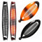XENQITO 4 Pinces Lot à Cheveux Femme,Banane Rétro Pince a Cheveux pour Boucles Grossières,Accessoires de Cheveux en Queue de Poisson Deux pour Femmes,Accessoires Cheveux Femme