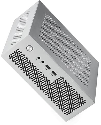 A09 ITX Desktop HTPC Computer Case for ITX Motherboard Small 1U Gaming PC Case Chassis for Home and Office