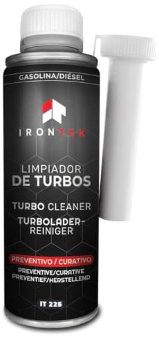 Turboreiniger Diesel Benzin 300ml - IRONTEK | IT225 | Ohne Demontage | Profi Effizienz | Ohne Demontage, Profi Effizienz
