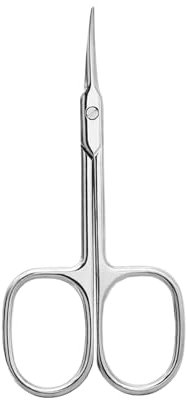 HUATEEN Ciseaux Cuticule Ongle Professionnel en Acier Inoxydable - Outil Manucure Précision Maximale pour Coupe Cuticules & Ongles, Usage Quotidien Maison/Salon (Adultes/Enfants)