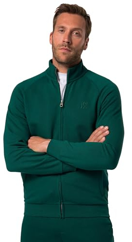 Jay-PI Jay-PI Sweatjacke, Fitness, Stehkragen, bis 7 XL flaschengrün 3XL 828921454-3XL