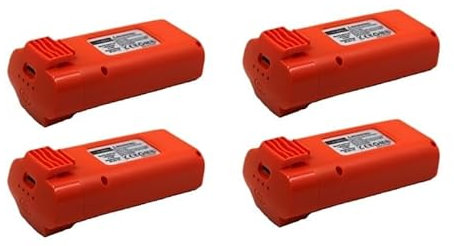 SG108 Max Original Drone Battery 7.4V 2200mAh 20min Flight Time SG108 Max Dron Battery SG108 Max Accessories Spare Battery(Orange Battery X4)