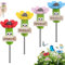 4Pcs Insect Drinkers, Bienentränke, Bienentränke für Den Garten, Bienen Insekten Trinkbecher, InsektenträNke Keramik, Schmetterlings Trinkbecher, Insekten TräNke Trinkbecher FüR Durstige BestäUber