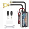 Battery Isolator Switch 12V, Wireless Kill Switch, Remote Battery Disconnect Switch Anti Theft, 120A Battery Cut off Switch with 2 Keys, Cab Accessories for Car, RV, Truck, Trailer, ATV, Boat