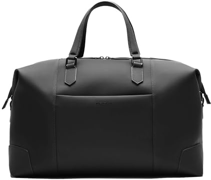 Maverick & Co. Vista Wochenendtasche, Veganes Leder, Abwischbar, 25,5L | Wasserabweisende Wochenendtasche aus veganem Leder mit 25,5L Volumen, abnehmbarem Schultergurt und 7 Fächern für mehr Ordnung