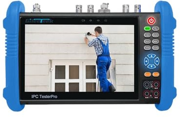 CCTV Tester, 4K 8MP CVI TVI AHD SDI Analog IP Camera Tester Multifunctional Professional Testing Tool IPC9800 Series CCTV Monitor(IPC9800CLMOVTADHS)