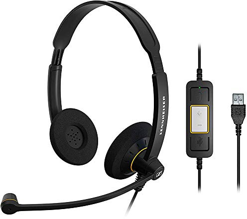 Sennheiser SC 60 USB ML Entry Class Binaural USB Headset with Call Control Function 504547