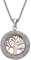 Zeeme Silber Damen Halskette 925/- Sterling Silber 45cm Glänzend Zirkonia mehrfarbig 299240101