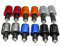 JenNiFer 7/8 Zoll 22Mm Universal Motorrad Lenkerenden Stecker Grip Gewichte Anti Vibration - Schwarz