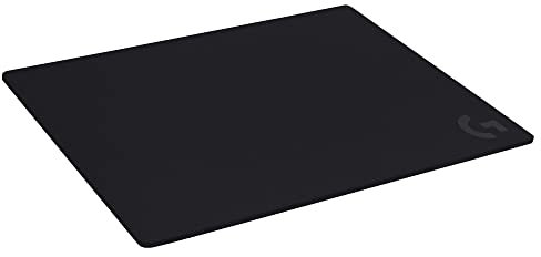 Logitech G G740 Großes 5 mm dickes Gaming-Mauspad, optimiert für Gaming-Sensoren, mäßige Oberflächenreibung, rutschfeste Mausmatte, Mac- und PC-Gaming-Zubehör, 460 x 400 x 5 mm