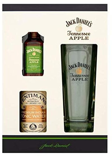 Jack Daniel's Tennessee Apple 5cl, Tonic and Glass