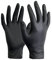 Ruiyang Box of 100 x Black Disposable Nitrile Gloves Size Medium