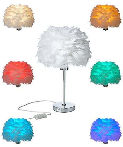 Northpoint LED Feder Tischlampe Schreibtischlampe Chrome Finish Metall Standfuß 43cm hoch ohne Leuchtmittel E27 Fassung