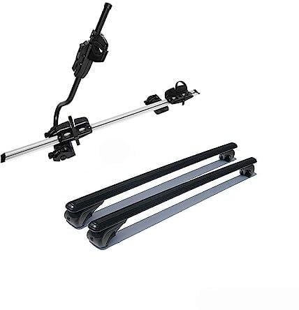 OMAC Dachträger + Fahrradträger Satz kompatibel mit Mercedes Vito Viano W639 2003-2014 Alu