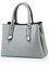 NICOLE & DORIS Borse da Donna a Tracolla Borsetta Medie Moda Borsa a Mano Tote Borse a Spalla Versatile Semplice Borsa in Pelle PU Donna Borse Firmate Grigio