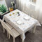 137*180cm PVC Table Cloth Party Wipeable Tablecloths Rectangular,Maple Leaf Tablecloths Wipe Clean Tablecloth,Stain Resistant,Waterproof,Oil-proof,Square Table Cover for Outdoor Picnic,Dinner,Kitchen