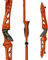 Mittelstück Drake Chroma - 24 Zoll, Linkshand, Rechtshand, für Junge Bogenschützen entwickelt (Rechte Hand, Orange)