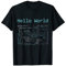 Hello World Computer Programming Languages Computer Science T-Shirt