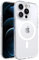 ULTRICS Magnetic Case for iPhone 12 Pro Compatible with Mag-safe Wireless Charging, Shockproof Phone Bumper Cover with Drop Protection, Anti Yellowing, Slim and Anti-Scratch Back Cover- Clear