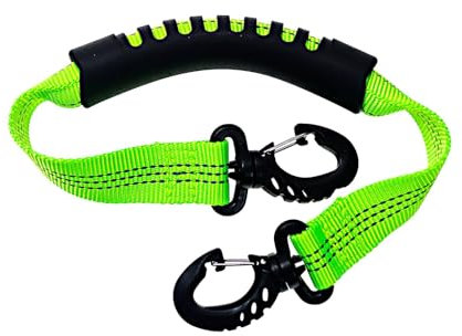 MagiDeal Inline-Rollschuh-Schuhgurt, Skating-Schuhe, Hängegriff, Schnalle, Skistiefel-Tragegurt für Skateboard, Kinder, Männer, Frauen, Grün