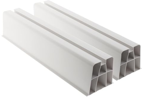 Support de sol pour climatiseur - 90x80mm L.450mm - IP40 IK08 - Blanc - Zenitech