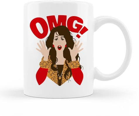 Encre et créations Mug céramique imprimé Janice - OH MY GOD