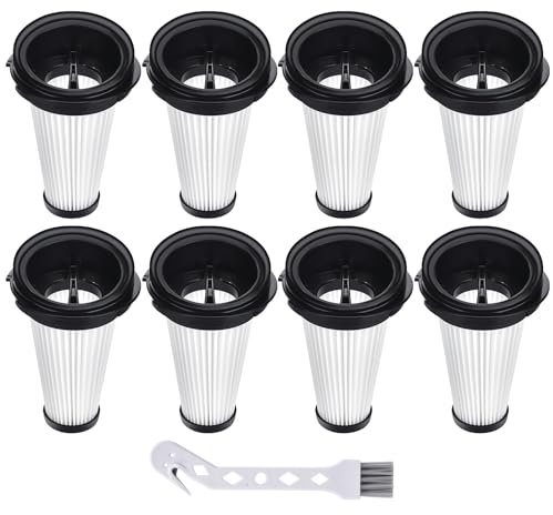 Artraise 8pcs Ersatzfilter für Grundig VCH9929L VCH9930 VCH9930 VCH9931 VCH9932 Handstaubsauger, Ersatzteile 9178013673
