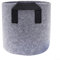 pour Lot de 5 pots de culture en tissu non tissé épais, aération des racines et pénétration de l'eau dans des pots de culture en tissu gris (7,8 l)