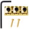 Banworks Electric Guitar Locking String Nut 42mm (1-21/32) Electric Guitar Metal Locking Nuts for Double Tremolo Vibrato Bridge System Electric Guitars JT/SDXZ-01 Golden