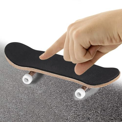 Uadme 1 StüCk Fingerboard Aus Ahornholzlegierung Mit Box, Mini-Griffbrett Lange Lebensdauer Starke PraktikabilitäT Gute Balance-Leistung Weiß