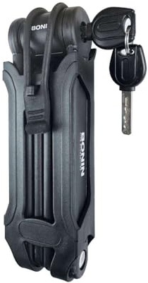 BONIN Unisex-Adult ILL366 Vorhängeschloss, Black, One Size