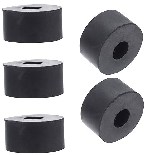 Holibanna 15Pezzi Rondelle Gomma Antivibrazione Distanziatori Resistenti Per Elettrodomestici Rondelle Piatte Spessore e Piccole Aperture