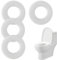 Lot de 4 joints de cloche de chasse - 63 x 32 x 3 mm Pièces de rechange pour Geberit n° 816.418.00.1 - Compatible avec les réservoirs de chasse Geberit - Joint plat - Valve de chasse - Joint
