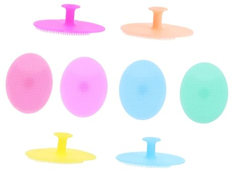 HOLIDYOYO 8 Stück Teiliges Shampoo Duschbürsten Weichem Silikon Kopfhautmassage Hautfreundlich Leicht zu Halten für Junge Mädchen und Kleinkinder zur Sanften Reinigung und Entspannung