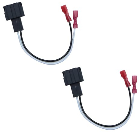 Gurtt 4 adaptateurs de haut-parleurs de voiture, connecteurs et câbles compatibles avec Mercedes Classe A W169 (2005-2011), W176 (2013-2018)