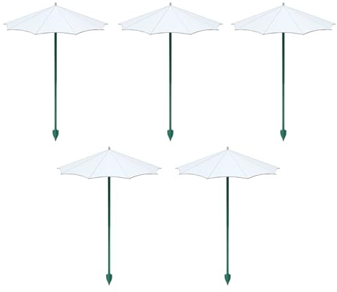 LAIOUSN Lot de 5 pare-soleil pour plantes grasses et zones de plantation en plein air - Protection des parterres de plantes, matelas de plantation et petits buissons dans les terrains extérieurs