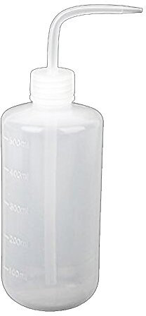 Ndier 500ML Bouteille d'Arrosage Arrosoir en Plastique Transparent pour Plante Fleur pour Bricolage
