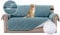 BellaHills 100% wasserdicht Zweisitzer Bezug für Haustiere Premium Quilted Furniture Protector Sofa Schonbezug für Love Seat Couch-Bezüge rutschfeste Bezüge für Wohnzimmer (2-Sitzer: Smoke Blue)