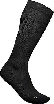BAUERFEIND Run Ultralight Compression Socks, Woman, schwarz, L, 38-40